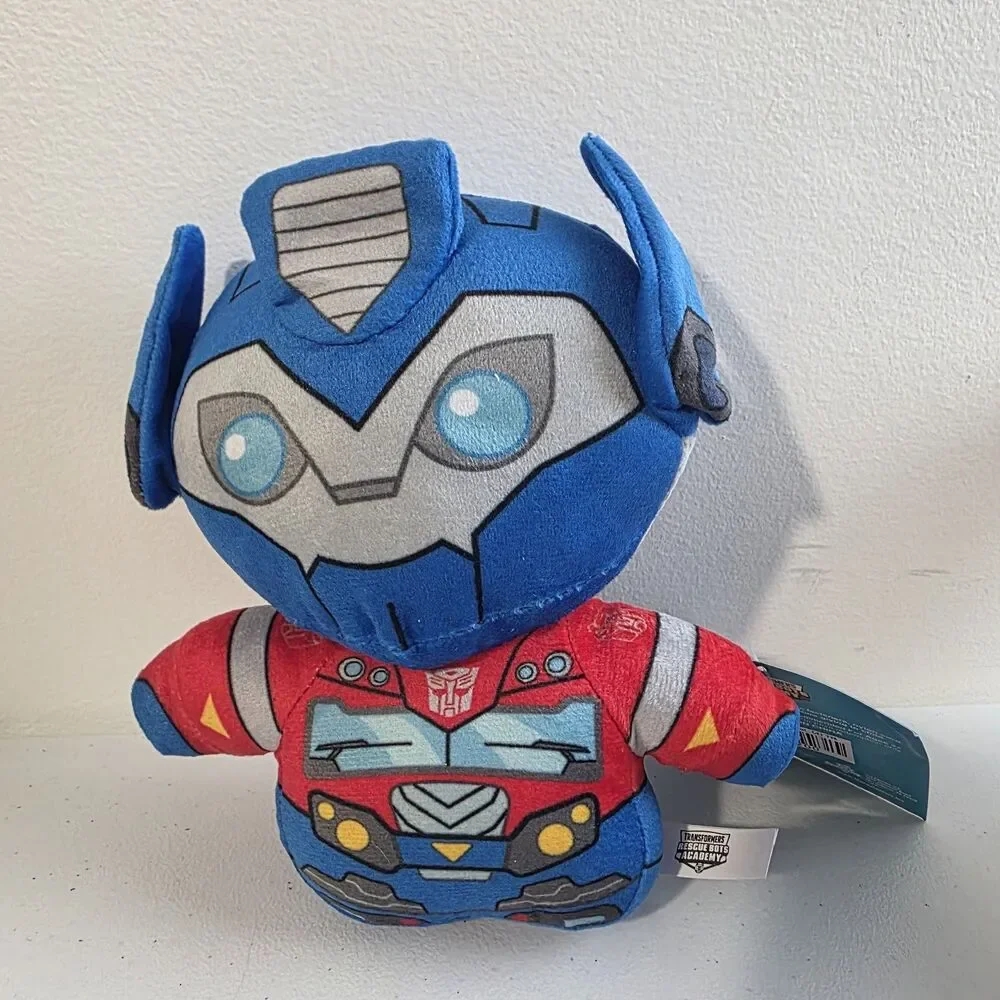 Transformers Rescue Bots Academy Optimus Prime Plush Toy Doll Hasbro 7